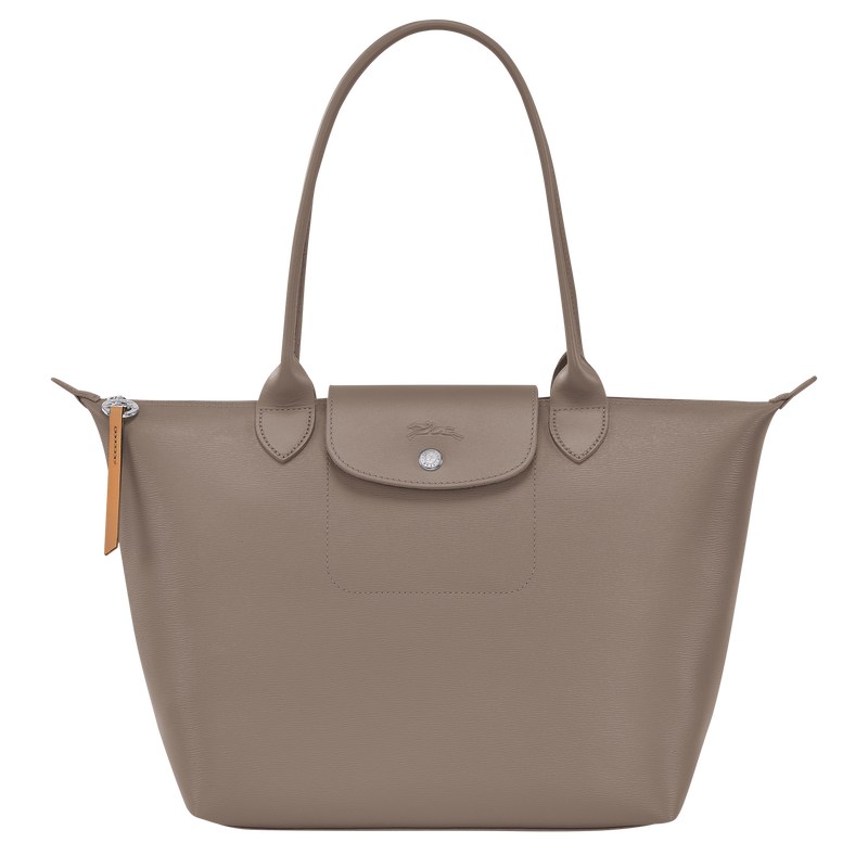 Longchamp Le Pliage City M Tote Bag Taupe | 71385-PONJ