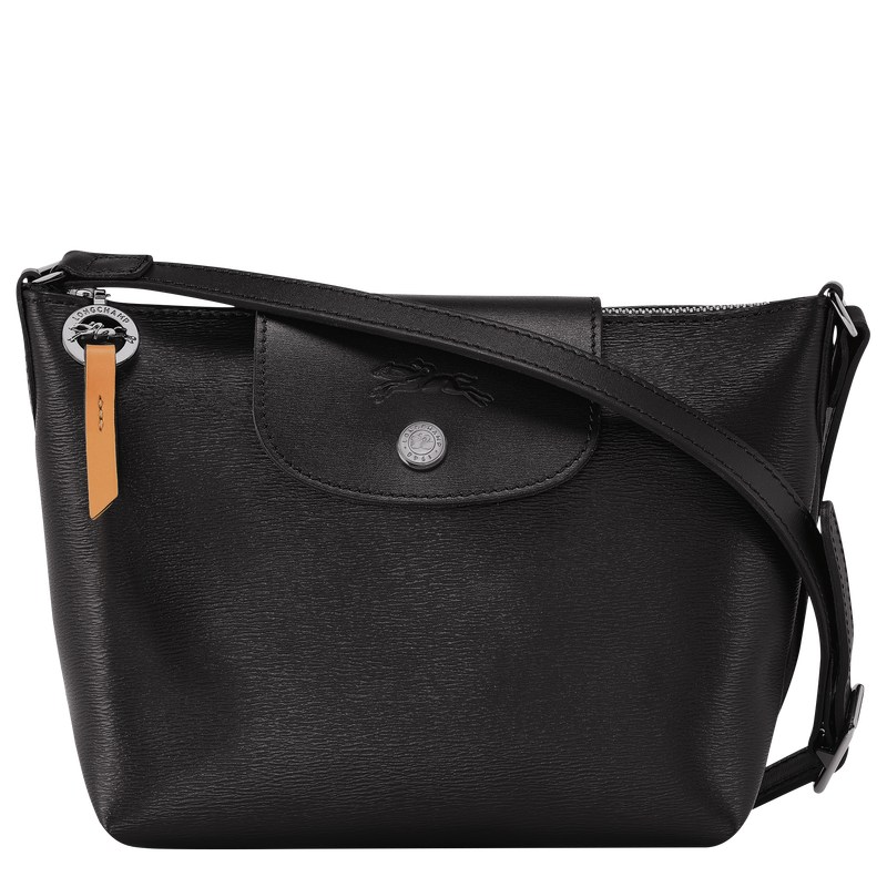 Longchamp Le Pliage City Xs Crossbody Bag Siyah | 76802-IDMT