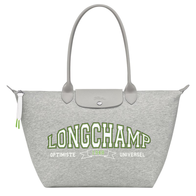 Longchamp Le Pliage Collection L Tote Bag Gri | 23804-RWBY