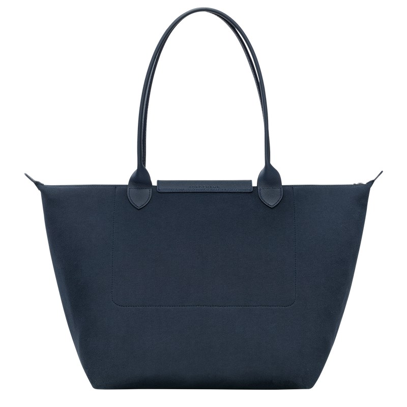 Longchamp Le Pliage Collection L Tote Bag Lacivert | 03841-RFXZ