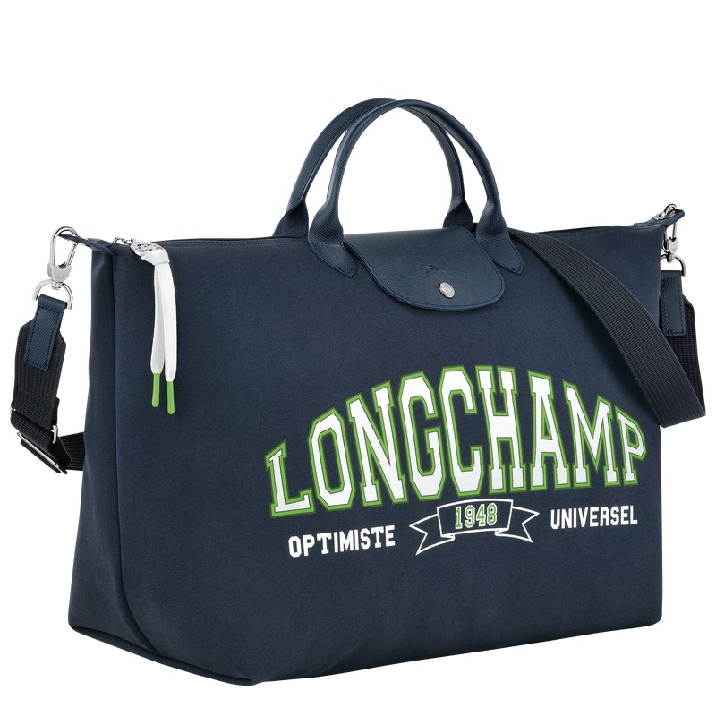 Longchamp Le Pliage Collection Travel Bag Lacivert | 59743-LRFJ