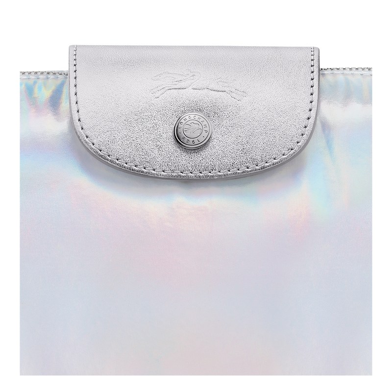 Longchamp Le Pliage Collection Xs Crossbody Bag Gümüş | 48159-WXPM