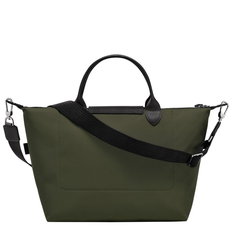 Longchamp Le Pliage Energy L Handbag Haki | 67129-TAGV