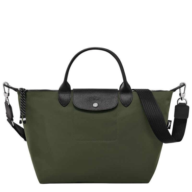 Longchamp Le Pliage Energy L Handbag Haki | 67129-TAGV