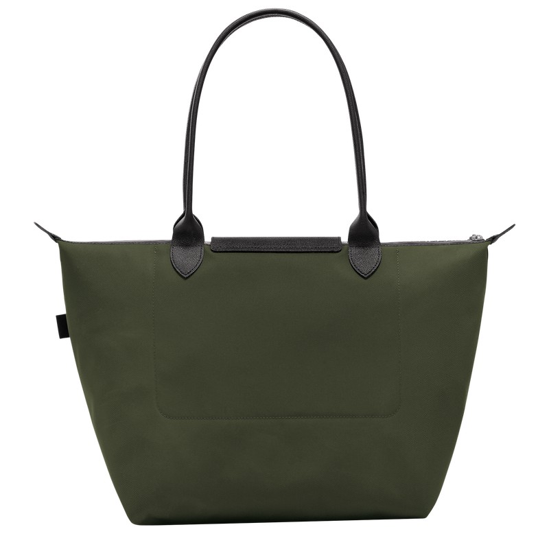 Longchamp Le Pliage Energy L Tote Bag Haki | 31492-IAMN