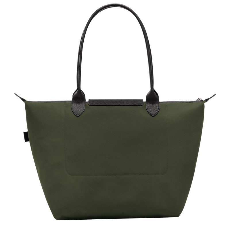 Longchamp Le Pliage Energy L Tote Bag Haki | 67832-MALW