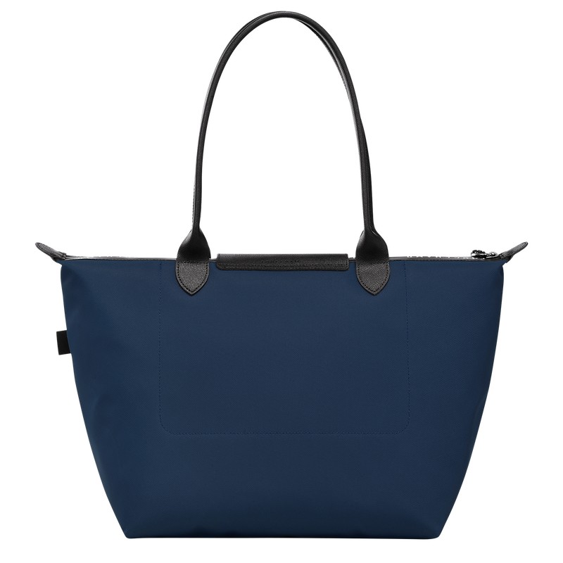 Longchamp Le Pliage Energy L Tote Bag Lacivert | 21945-LCKT