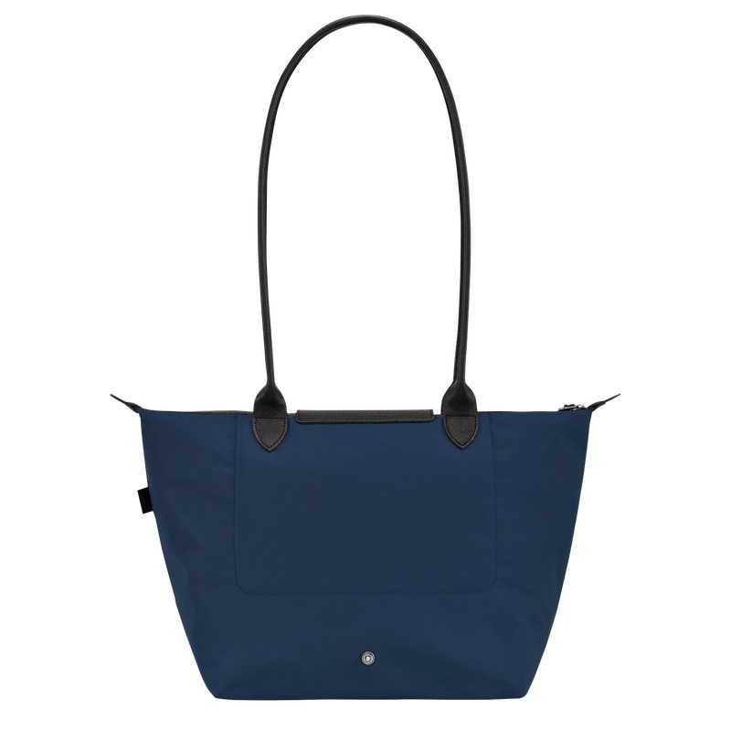 Longchamp Le Pliage Energy L Tote Bag Lacivert | 74832-ZCKX