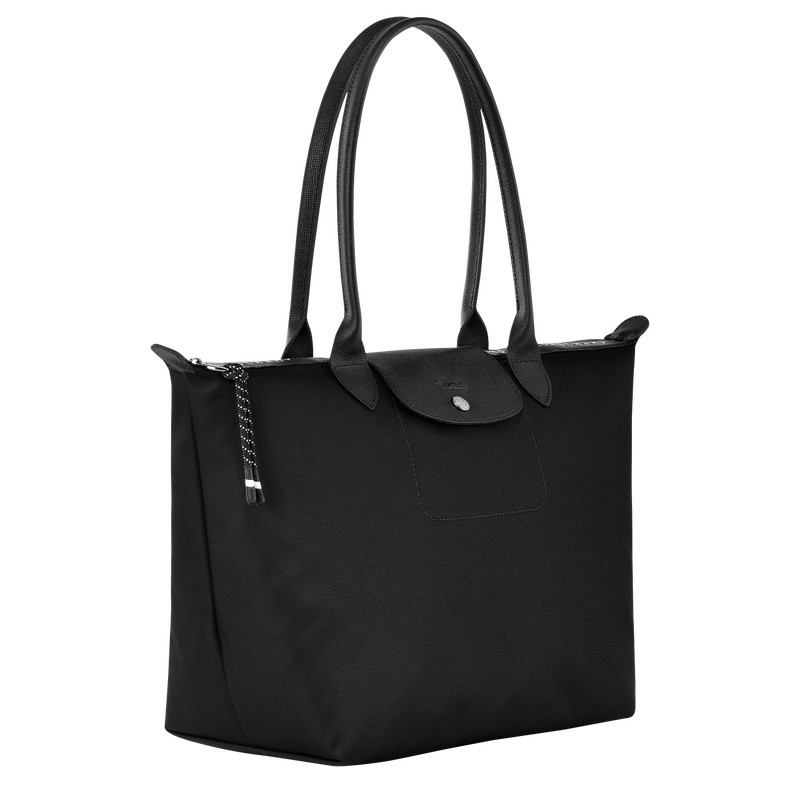 Longchamp Le Pliage Energy L Tote Bag Siyah | 76345-DWAJ