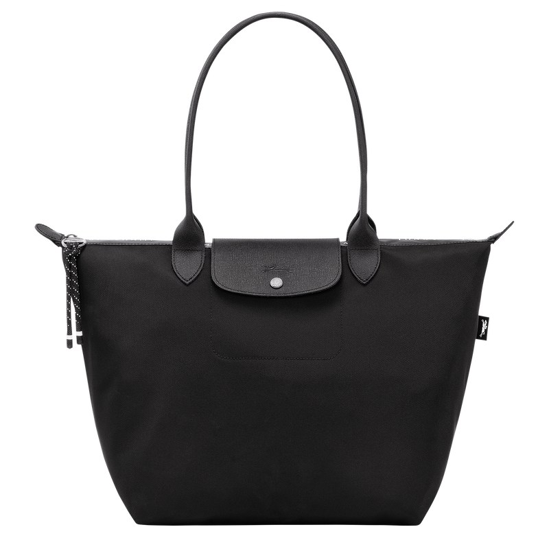 Longchamp Le Pliage Energy L Tote Bag Siyah | 70126-NXET