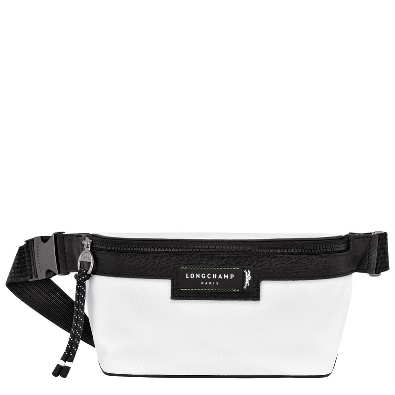 Longchamp Le Pliage Energy M Belt Bag Beyaz | 27860-COIG