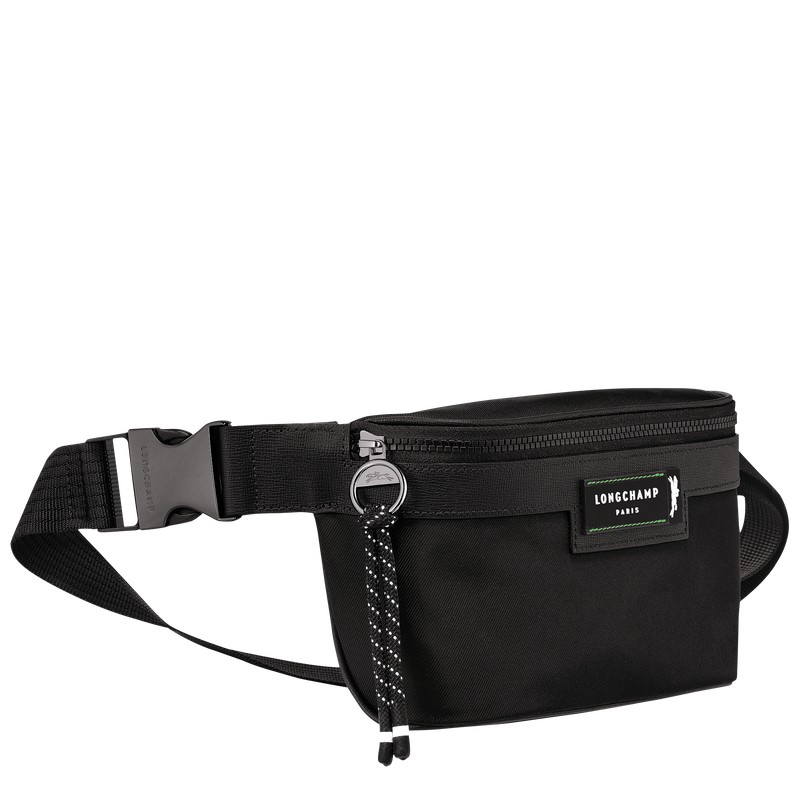 Longchamp Le Pliage Energy M Belt Bag Siyah | 06594-OCJV