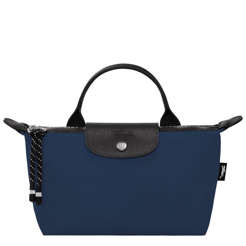 Longchamp Le Pliage Energy Pouch Lacivert | 60829-RHKW