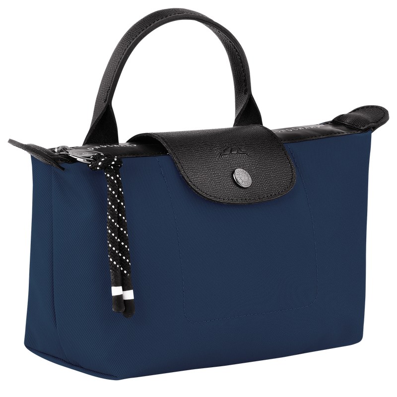 Longchamp Le Pliage Energy Pouch Lacivert | 37854-IPEK