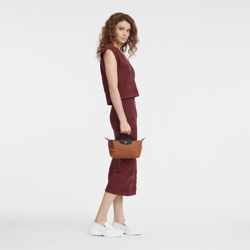 Longchamp Le Pliage Energy Pouch Sienna | 41093-CLZM