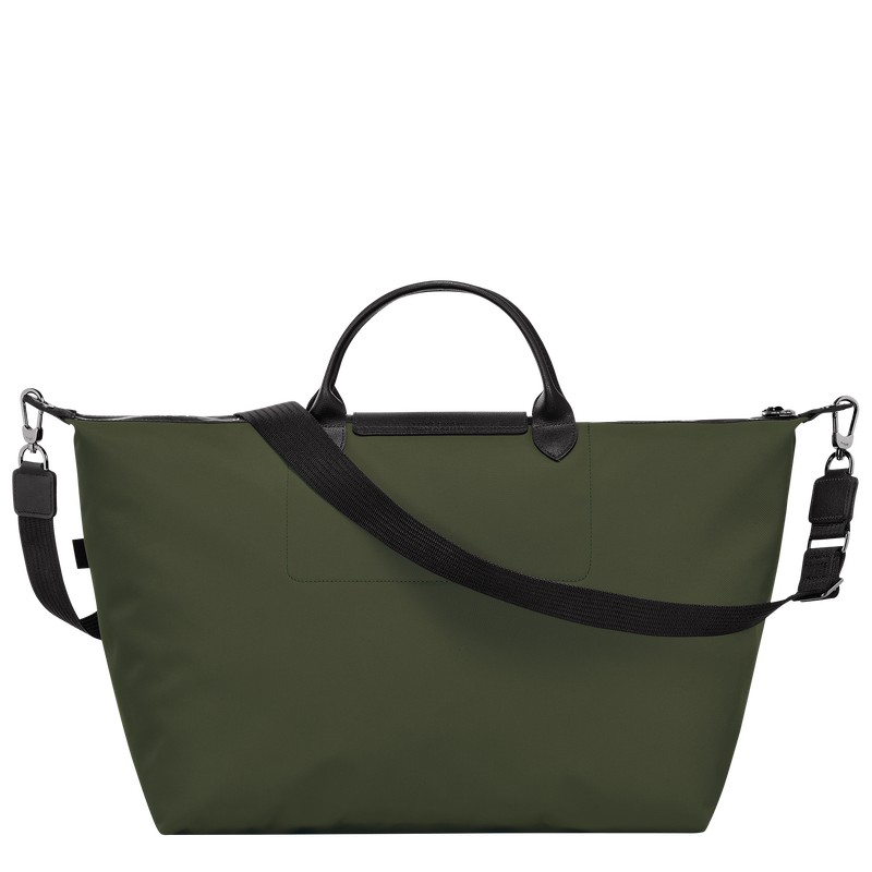 Longchamp Le Pliage Energy S Travel Bag Haki | 07382-JYNB