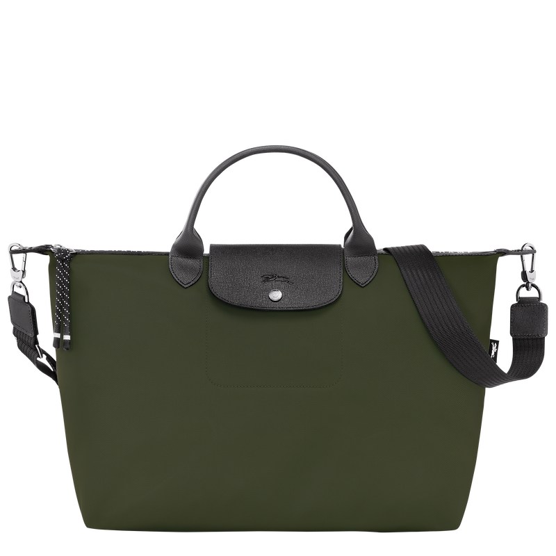 Longchamp Le Pliage Energy Xl Handbag Haki | 97021-DFNP