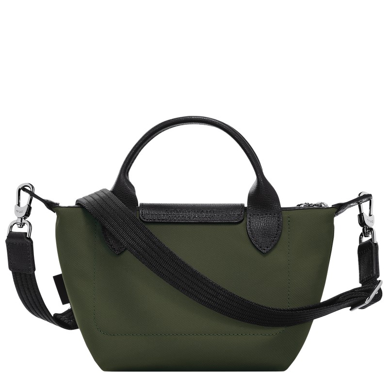 Longchamp Le Pliage Energy Xs Handbag Haki | 05381-QKER