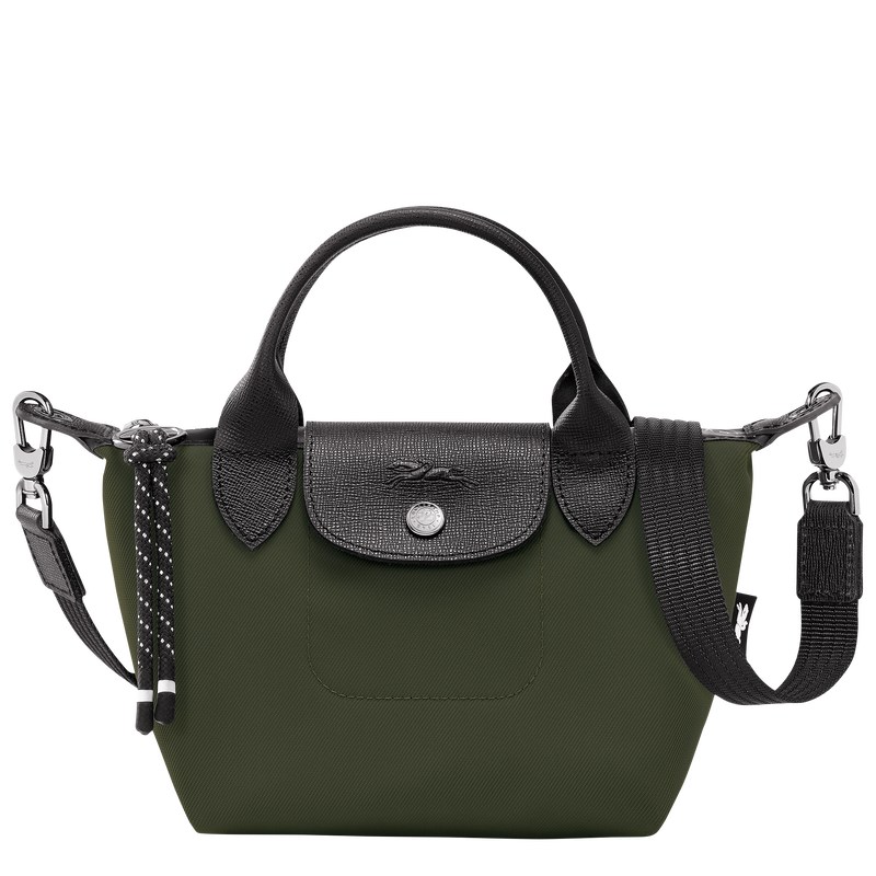 Longchamp Le Pliage Energy Xs Handbag Haki | 90541-AEFS