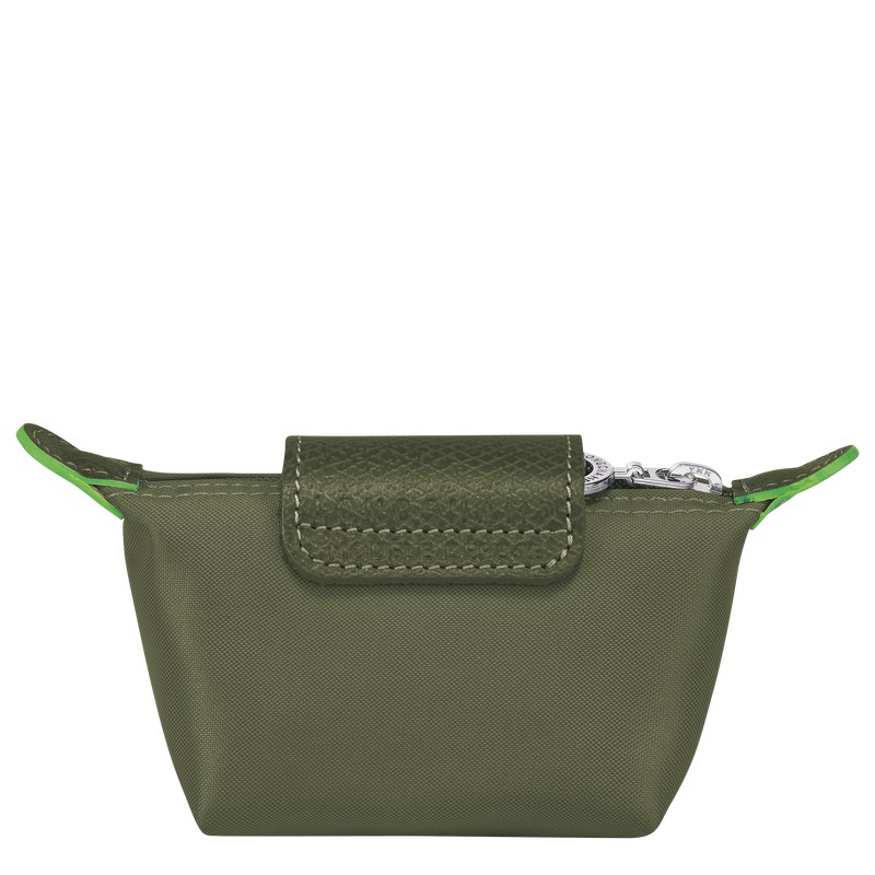 Longchamp Le Pliage Green Coin Purse Forest | 17904-BZHU