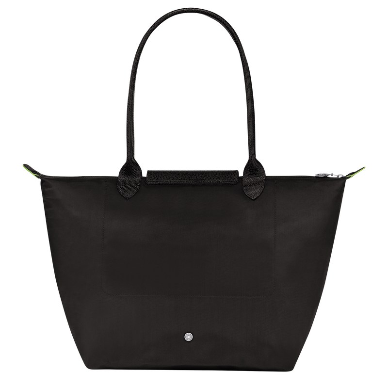 Longchamp Le Pliage Green L Tote Bag Siyah | 97683-EQAJ