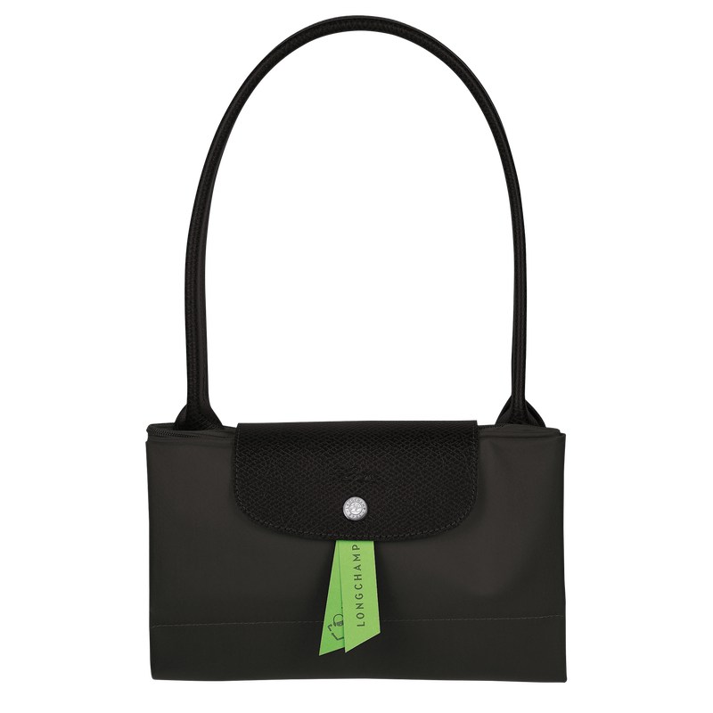 Longchamp Le Pliage Green L Tote Bag Siyah | 97683-EQAJ