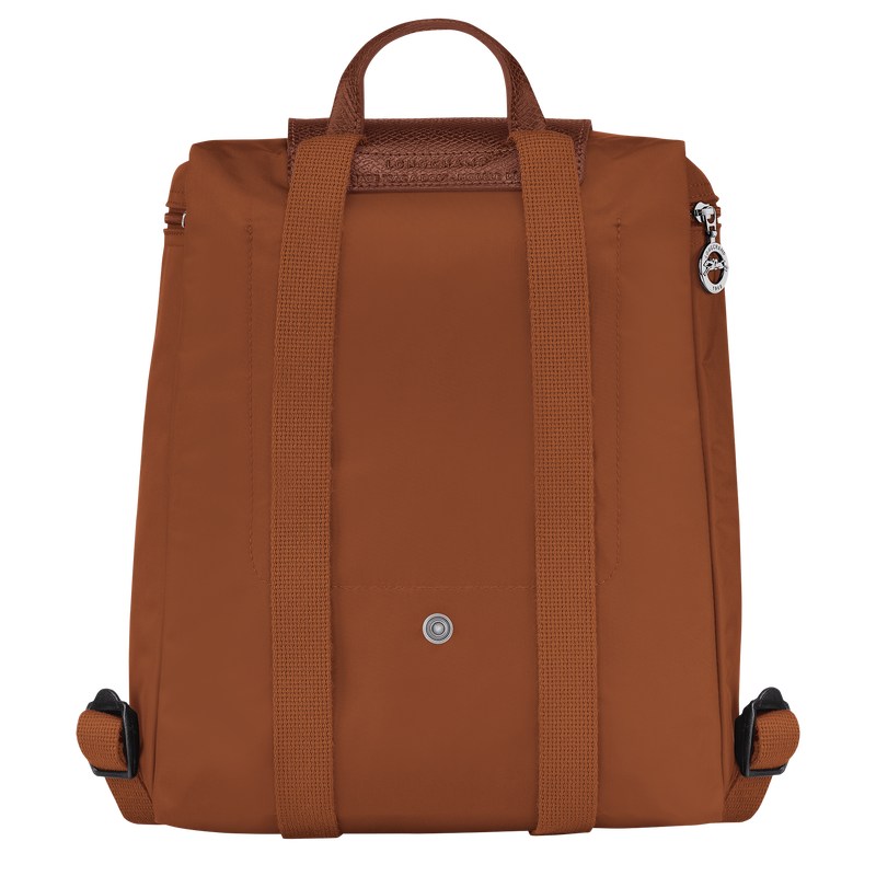 Longchamp Le Pliage Green M Backpack Cognac | 84069-CTOQ