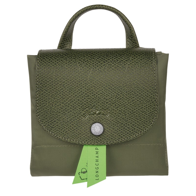 Longchamp Le Pliage Green M Backpack Forest | 93416-EVHW