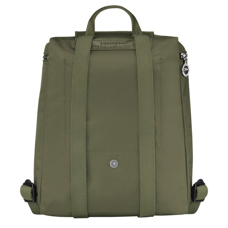 Longchamp Le Pliage Green M Backpack Forest | 94518-QCIE