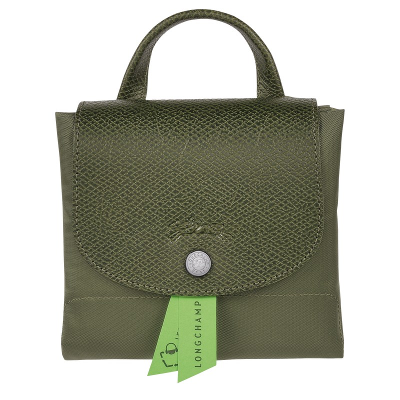 Longchamp Le Pliage Green M Backpack Forest | 94518-QCIE