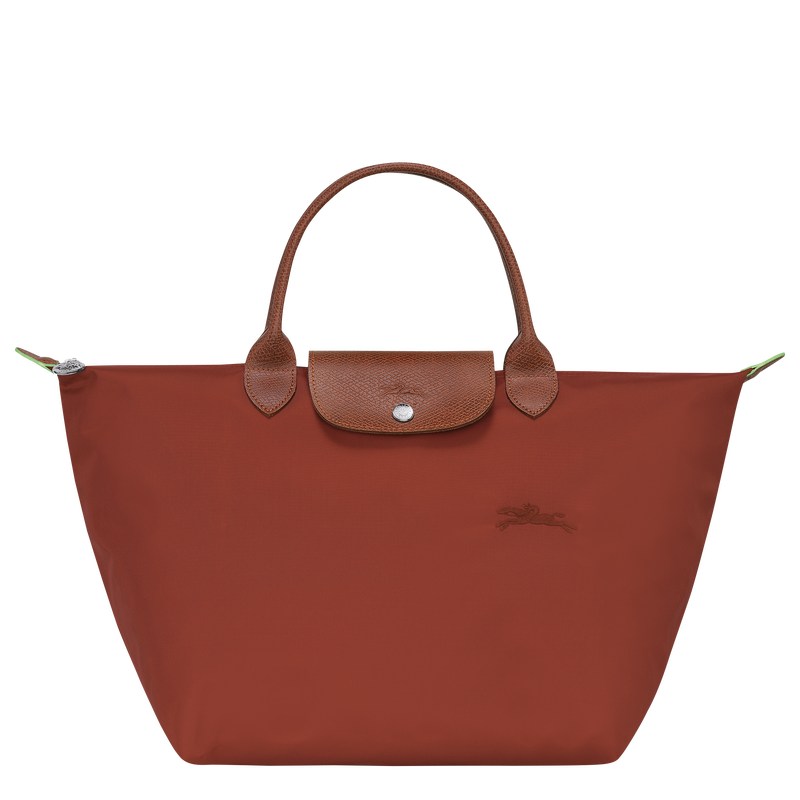 Longchamp Le Pliage Green M Handbag Chestnut | 20849-NZLS