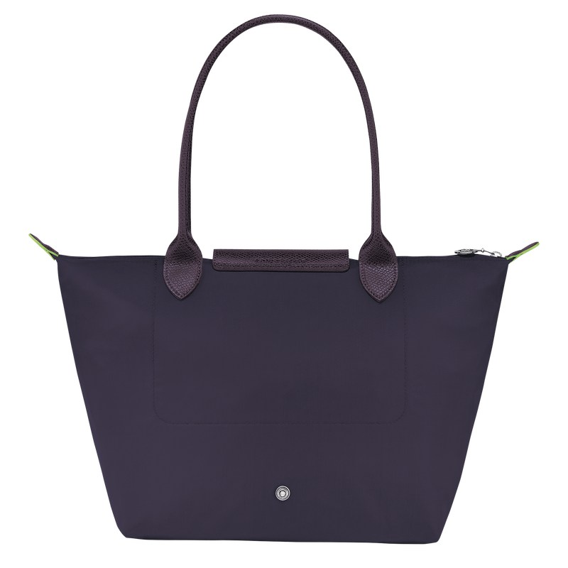 Longchamp Le Pliage Green M Tote Bag Bilberry | 51086-XCYN