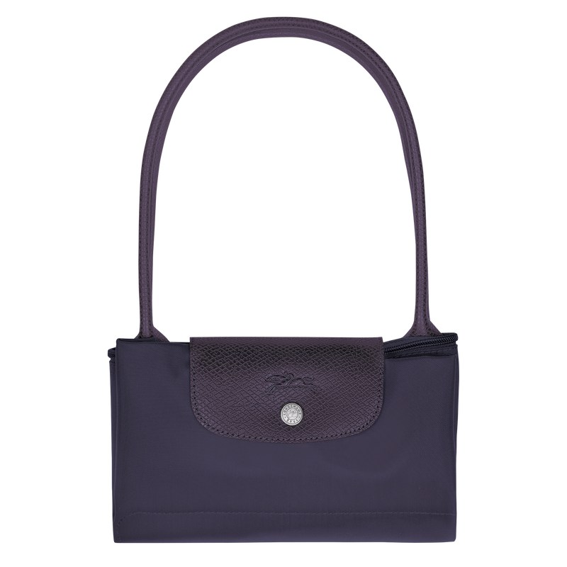 Longchamp Le Pliage Green M Tote Bag Bilberry | 51086-XCYN