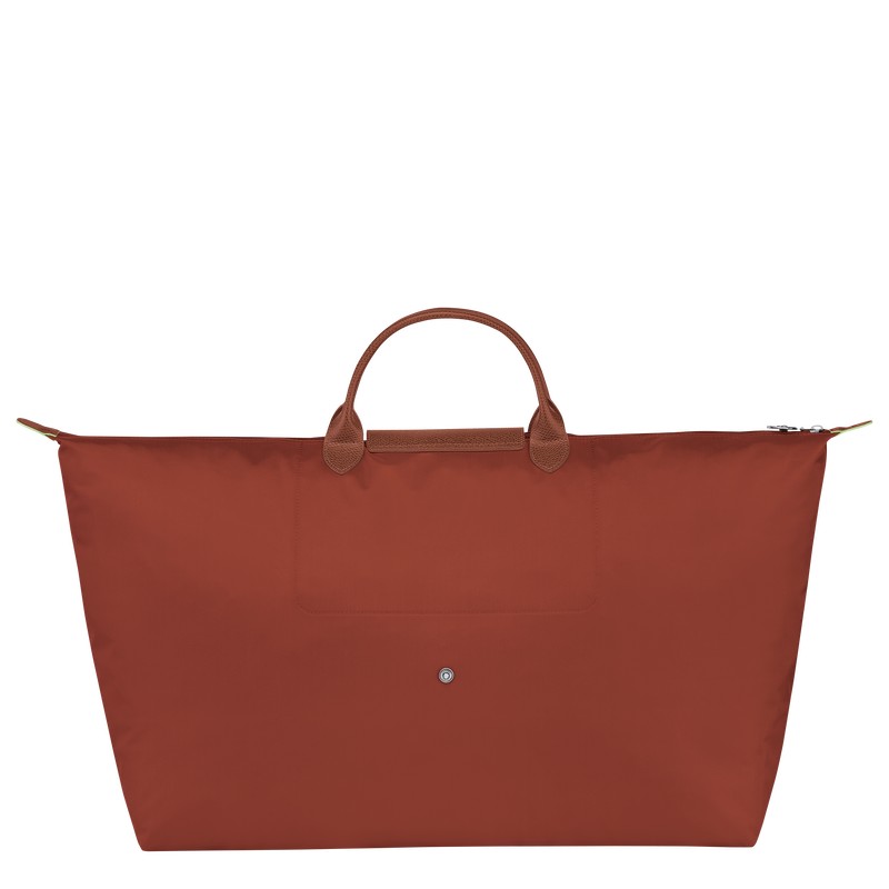 Longchamp Le Pliage Green M Travel Bag Chestnut | 71325-IGAO