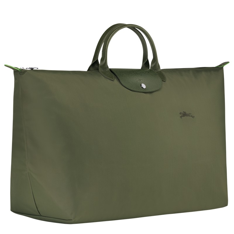 Longchamp Le Pliage Green M Travel Bag Forest | 18956-PTOF