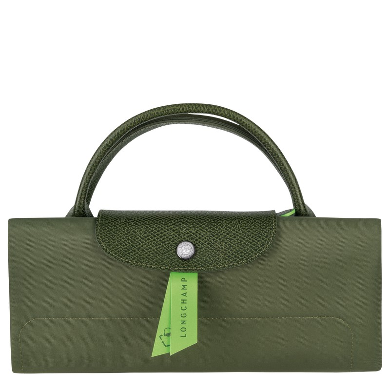 Longchamp Le Pliage Green M Travel Bag Forest | 18956-PTOF