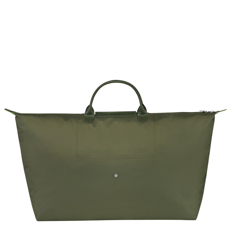 Longchamp Le Pliage Green M Travel Bag Forest | 64893-JHNZ