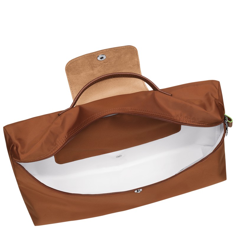 Longchamp Le Pliage Green S Briefcase Cognac | 10654-YPXU