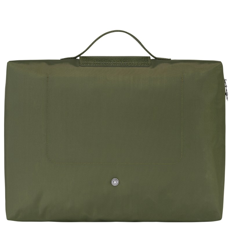 Longchamp Le Pliage Green S Briefcase Forest | 98604-TQYE