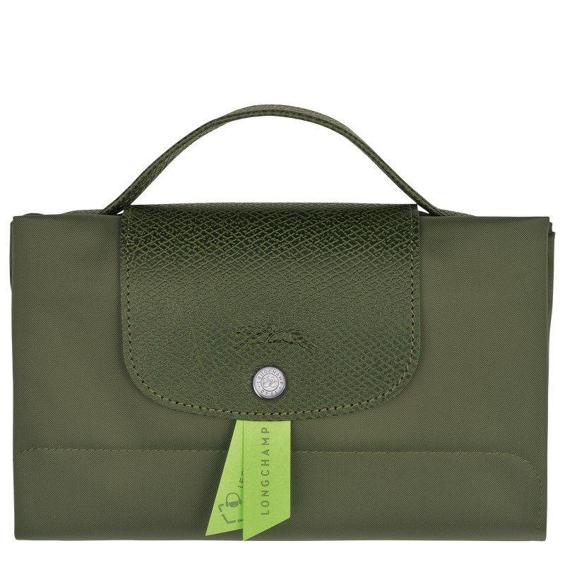 Longchamp Le Pliage Green S Briefcase Forest | 98604-TQYE