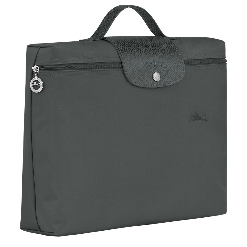 Longchamp Le Pliage Green S Briefcase Graphite | 52048-PBSK