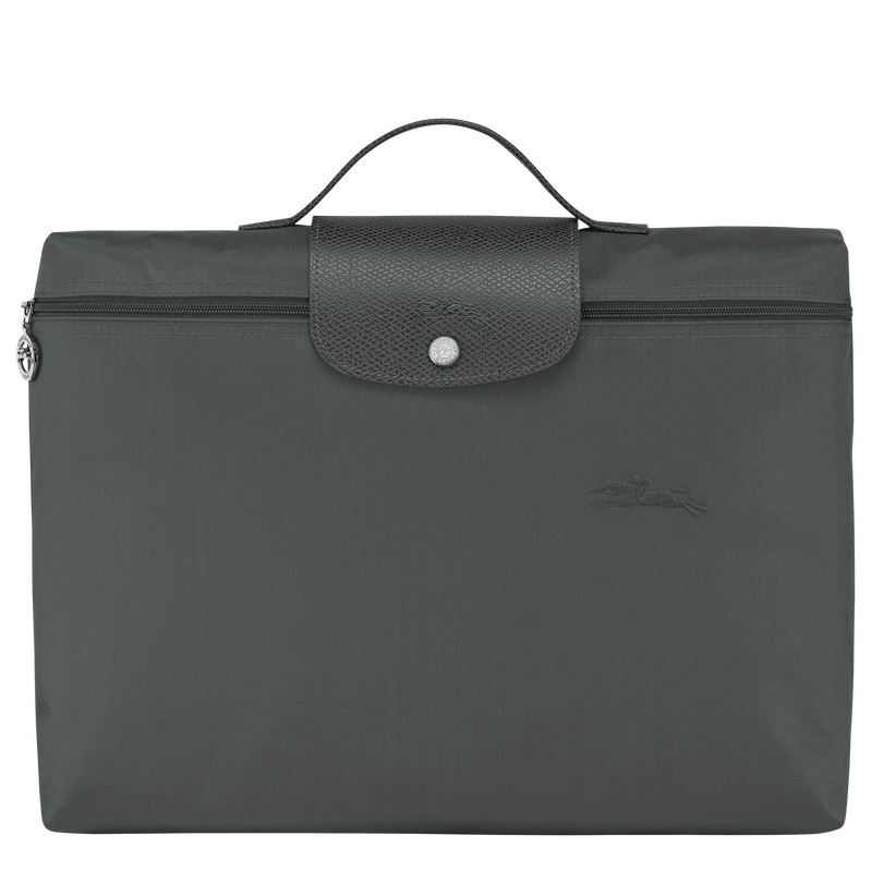 Longchamp Le Pliage Green S Briefcase Graphite | 52048-PBSK