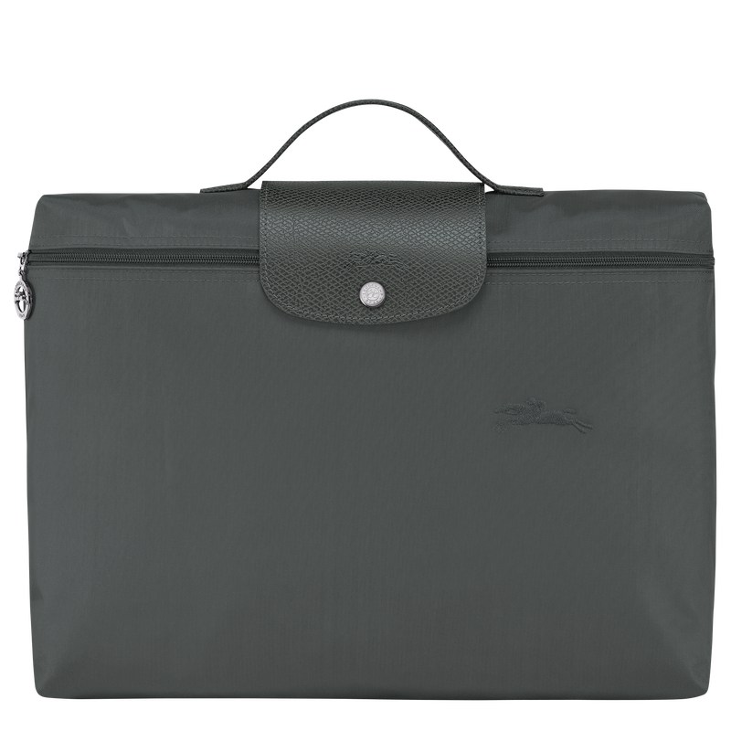 Longchamp Le Pliage Green S Briefcase Graphite | 08419-CGBH