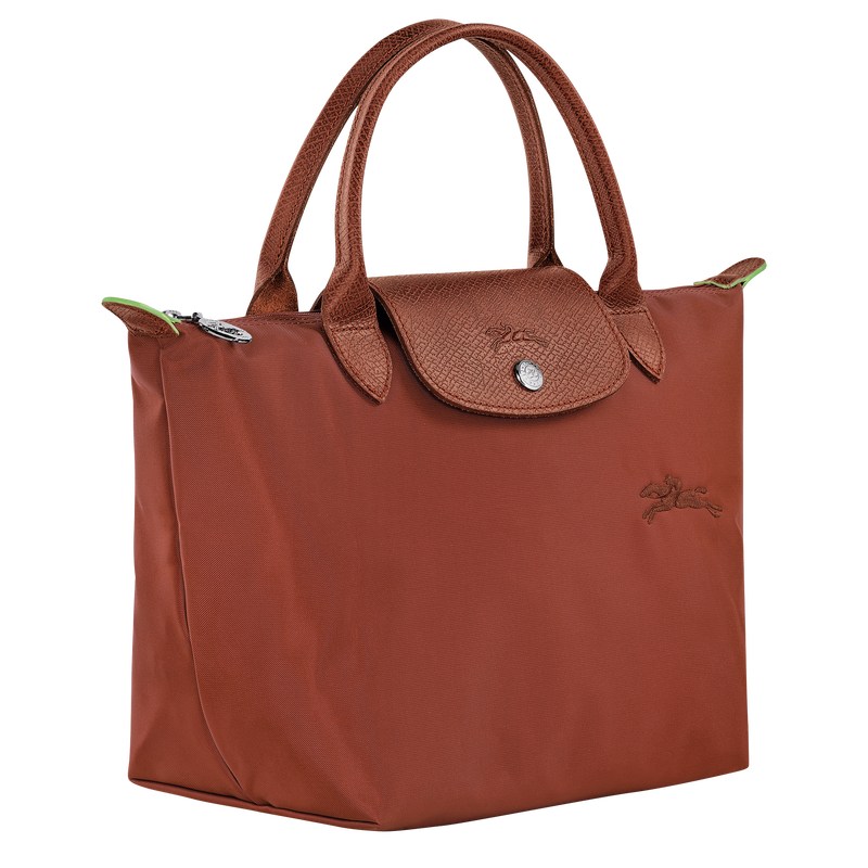 Longchamp Le Pliage Green S Handbag Chestnut | 82461-LQSG