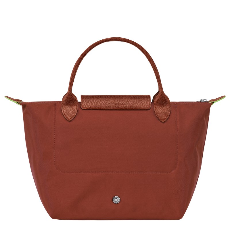 Longchamp Le Pliage Green S Handbag Chestnut | 82461-LQSG