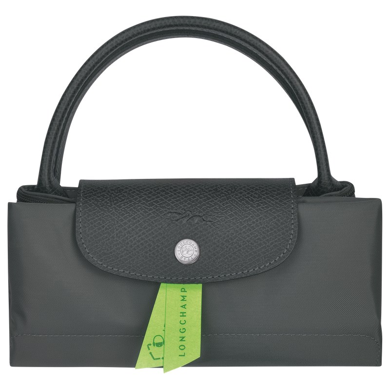 Longchamp Le Pliage Green S Handbag Graphite | 81962-HRTU