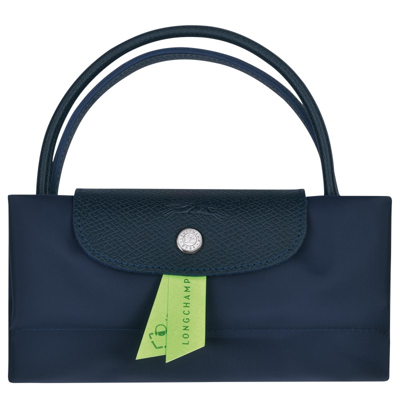 Longchamp Le Pliage Green S Handbag Lacivert | 51204-RLSZ