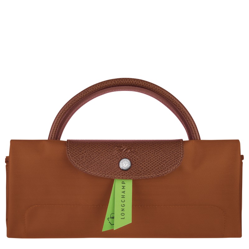 Longchamp Le Pliage Green S Travel Bag Cognac | 92638-MVJU