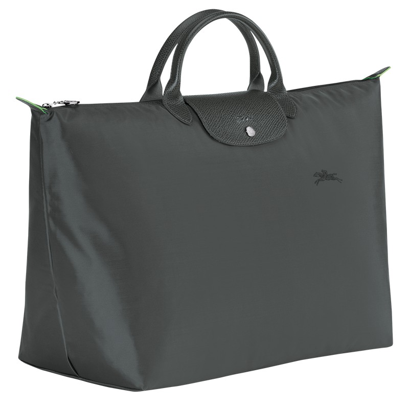 Longchamp Le Pliage Green S Travel Bag Graphite | 89421-FQEP