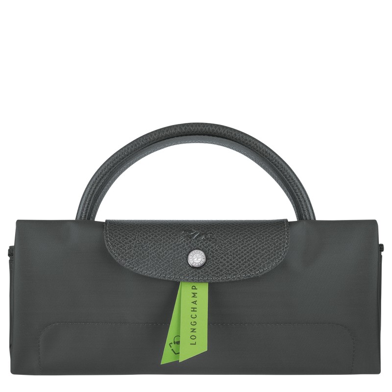 Longchamp Le Pliage Green S Travel Bag Graphite | 89421-FQEP